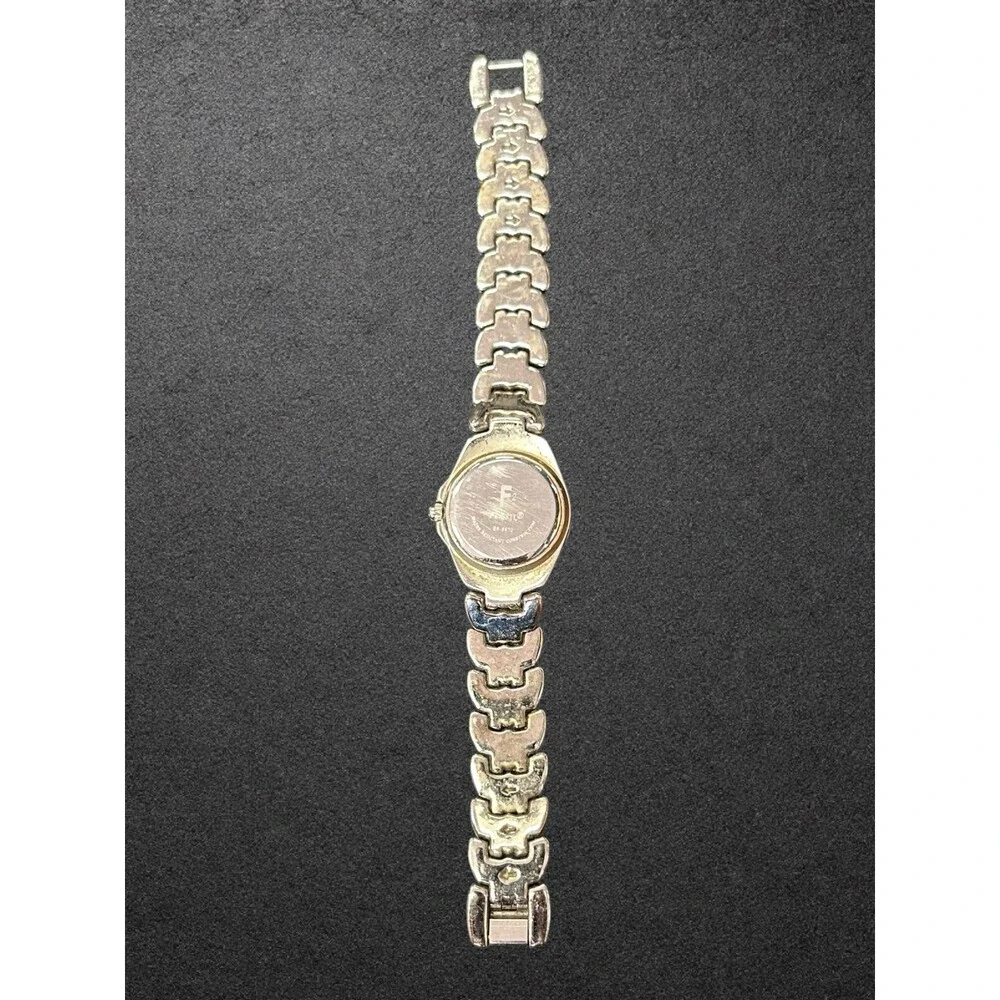 Vintage Fossil Ladies Quartz Watch Blue Dial FOR PARTS / Needs Battery